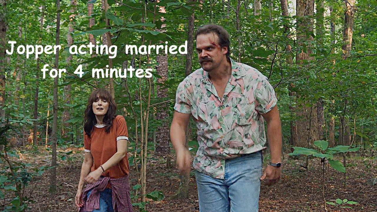 Stranger things / Joyce and Hopper / HUMOR