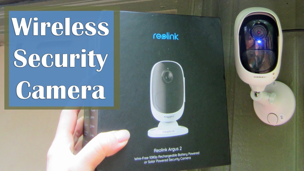 REOLINK ARGUS 2 Wireless Security Camera ⭐Indoor/Outdoor BATTERY OR SOLAR POWER REVIEW 👈