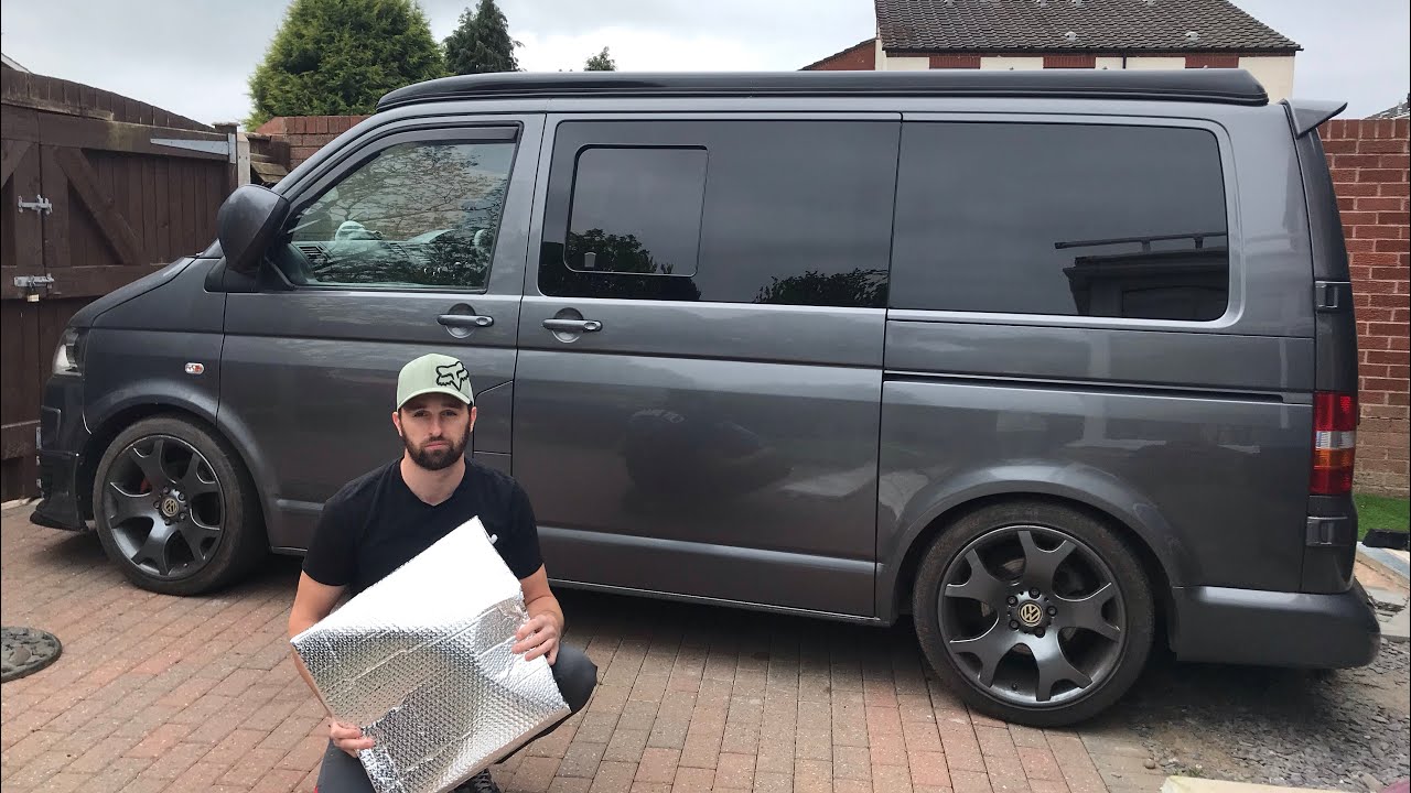 * * MY VW CAMPER CONVERSION #18 * * Insulated Front Doors