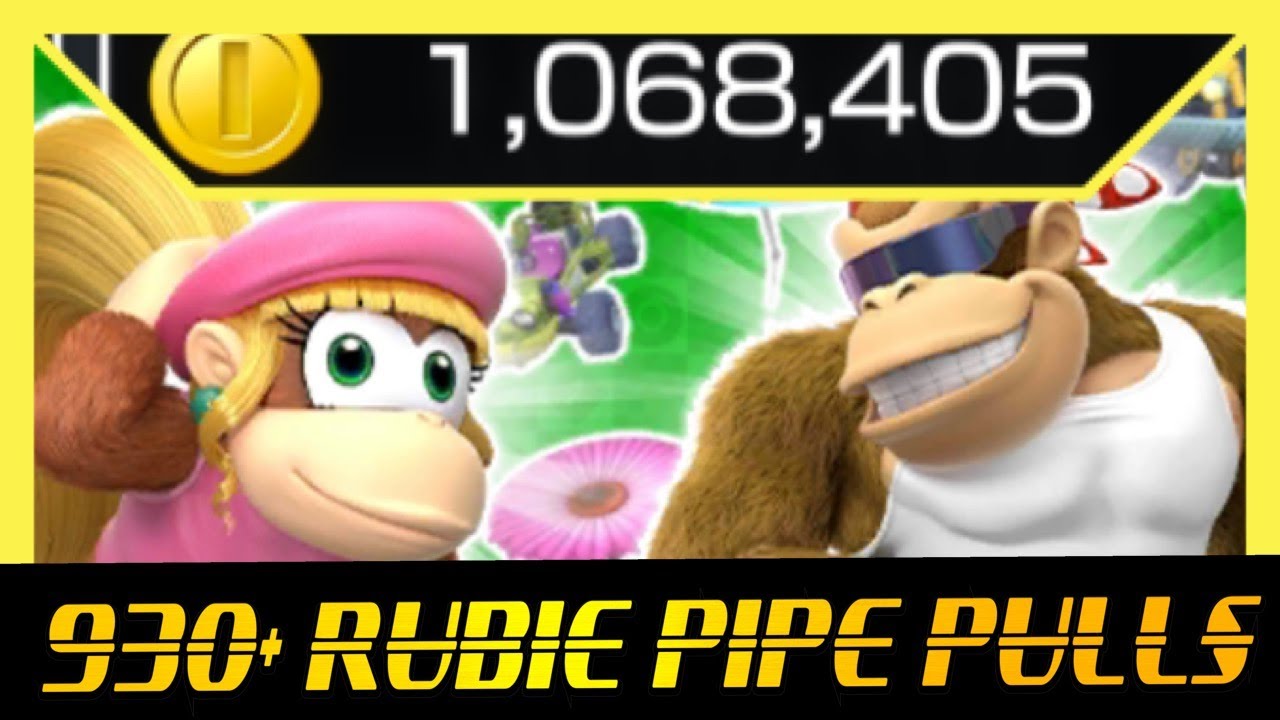 GOLD PIPE HYPE and finally MILLIONAIRE | I pulled 930+ rubies for FUNKY KONG, DIXIE KONG AND MORE