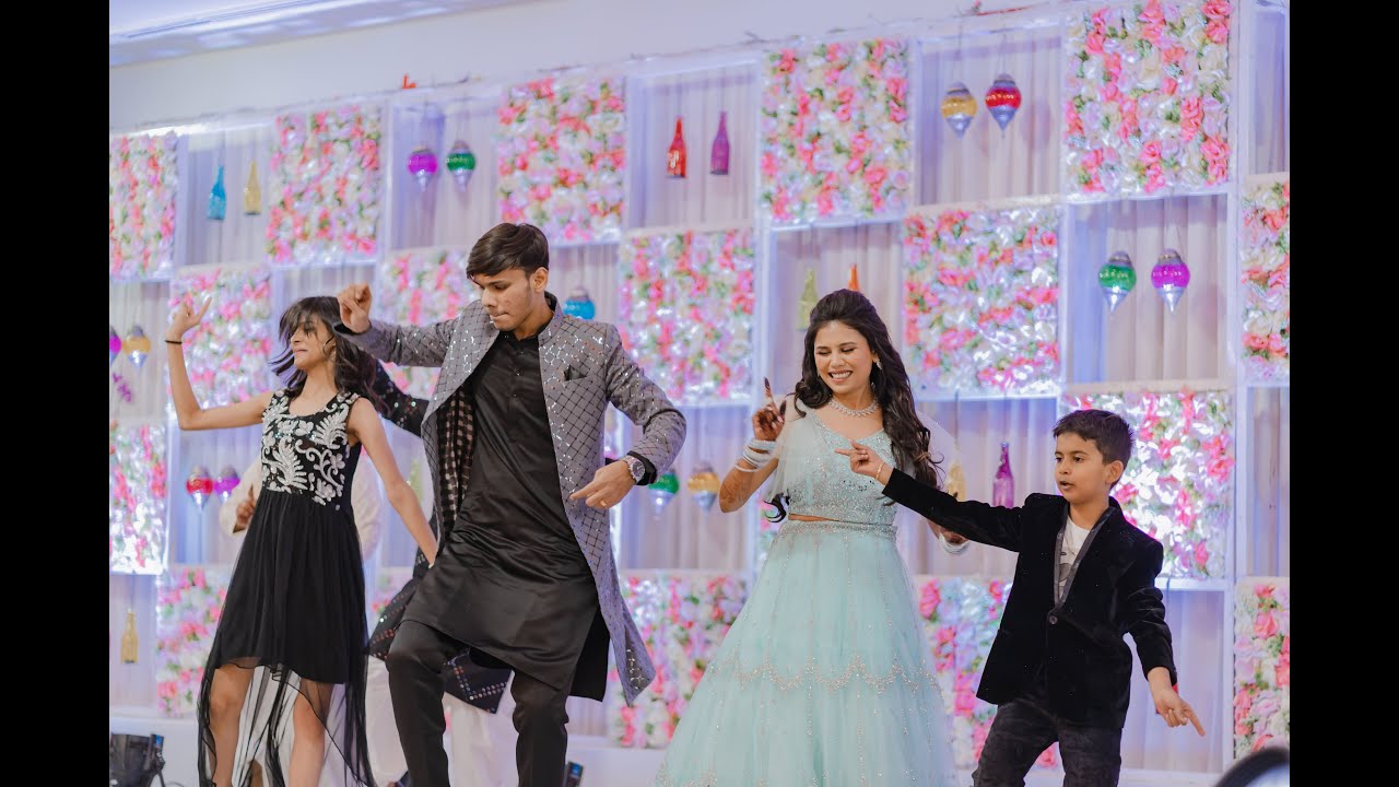 Naatu Naatu, Pretty Woman, Desi Girl, It's the time to Disco - Bride's Cousins Dance