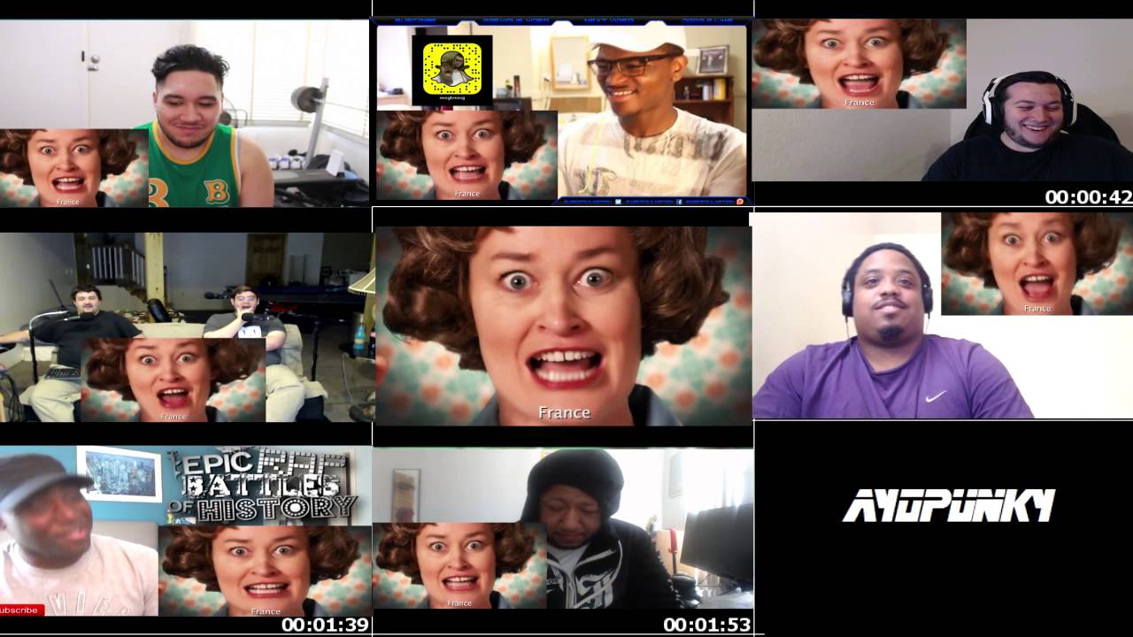 ERB - Gordon Ramsey vs Julia Child Reaction MashUp!!!