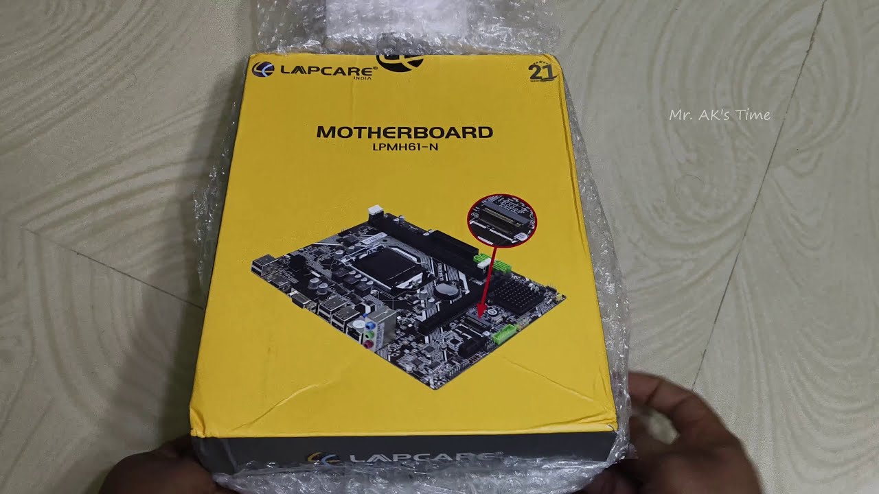 LAPCARE H61 Motherboard l 1155 Socket l Intel i3, i5, i7 3rd gen Motherboard l NVME motherboard 2025