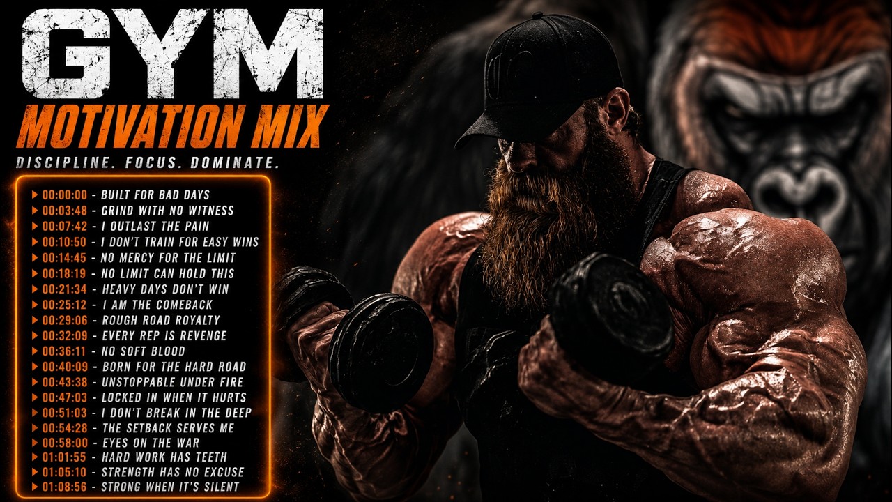 WORKOUT MUSIC 2026 🔥 GYM MOTIVATION 💪 BEST RAP & HIP HOP GYM PLAYLIST | WORKOUT MOTIVATION🔥