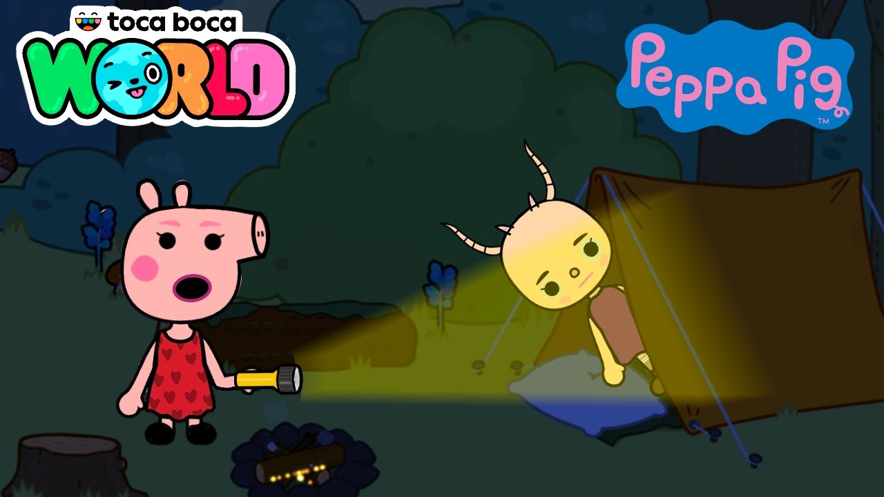 Peppa Pig in Toca Boca | School Camp 🏕️