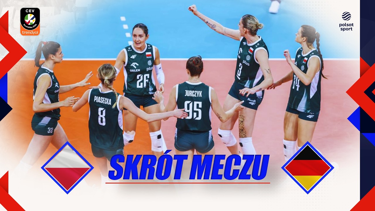 POLSKA - NIEMCYI MISTRZOSTWA EUROPY SIATKAREK I SKR&Oacute;T MECZU