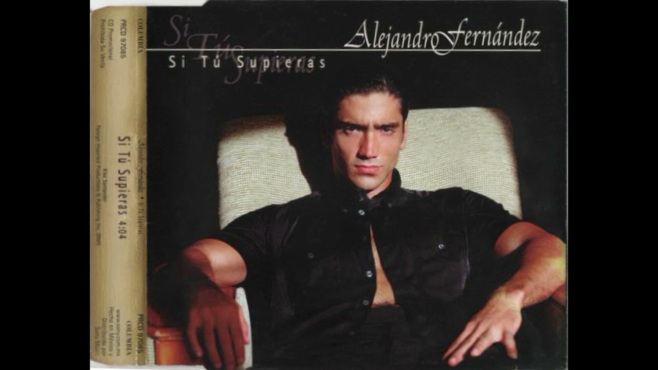 Alejandro Fernández - Si Tú Supieras (Karaoke)