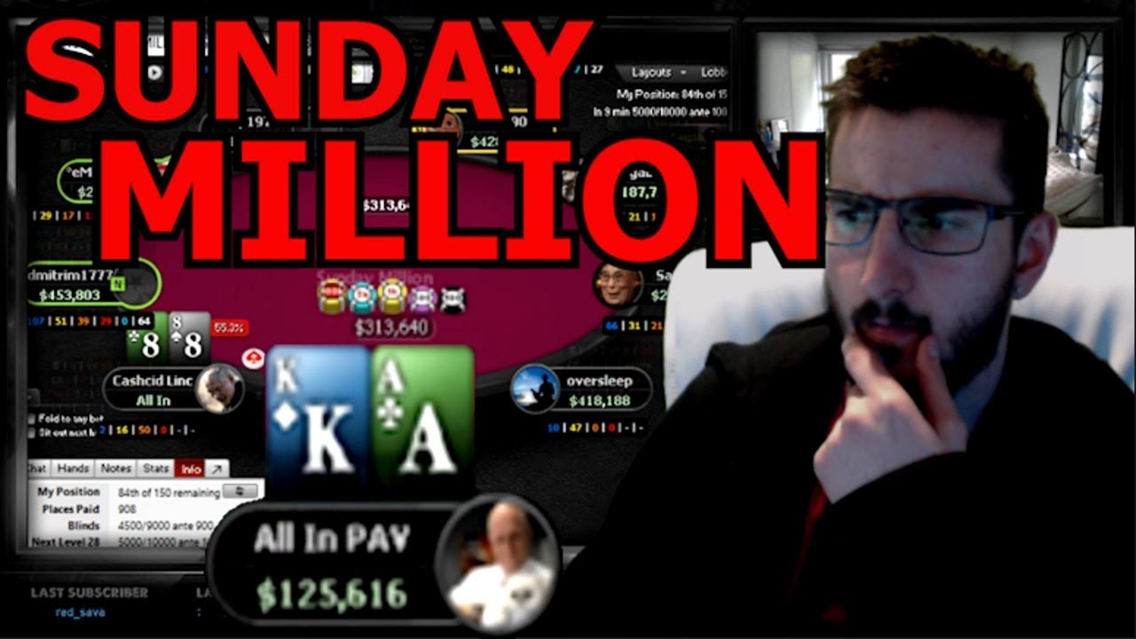 Final 100 SUNDAY MILLION + Final Table $162 Bounty Builder!