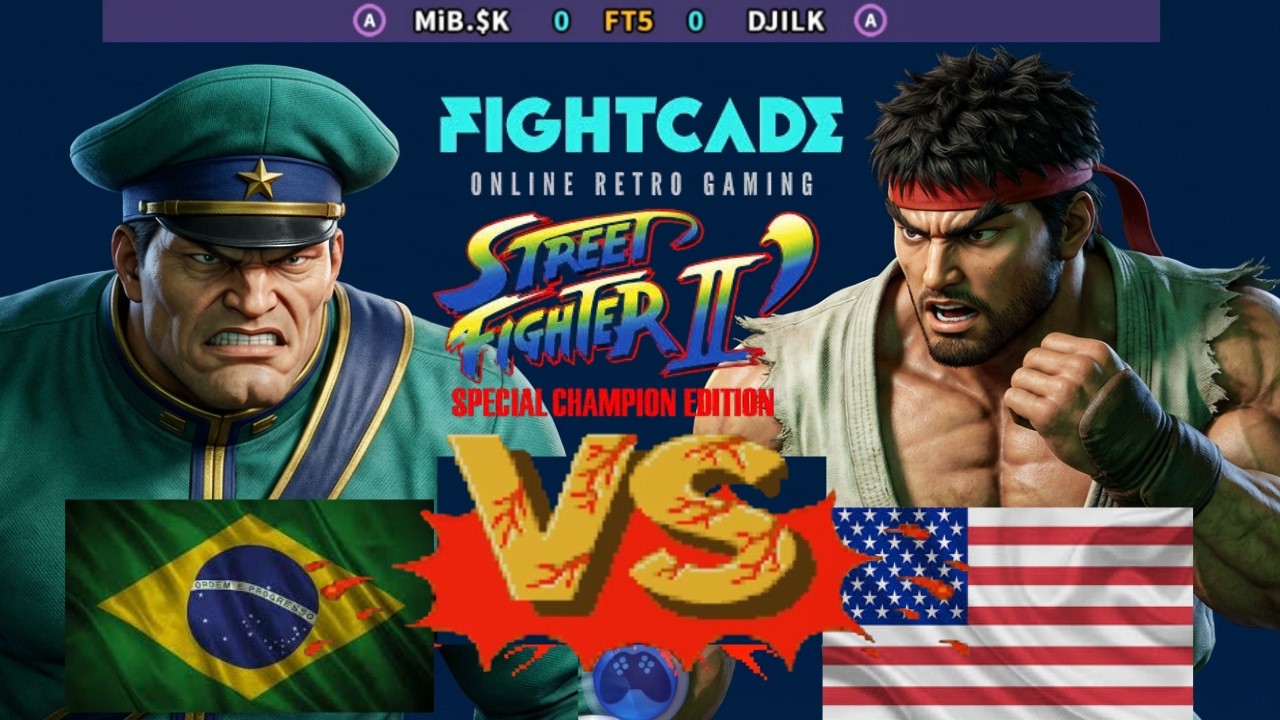 Street Fighter 2'CE MiB$K vs DJILK FT5 date: 07/03/2026
