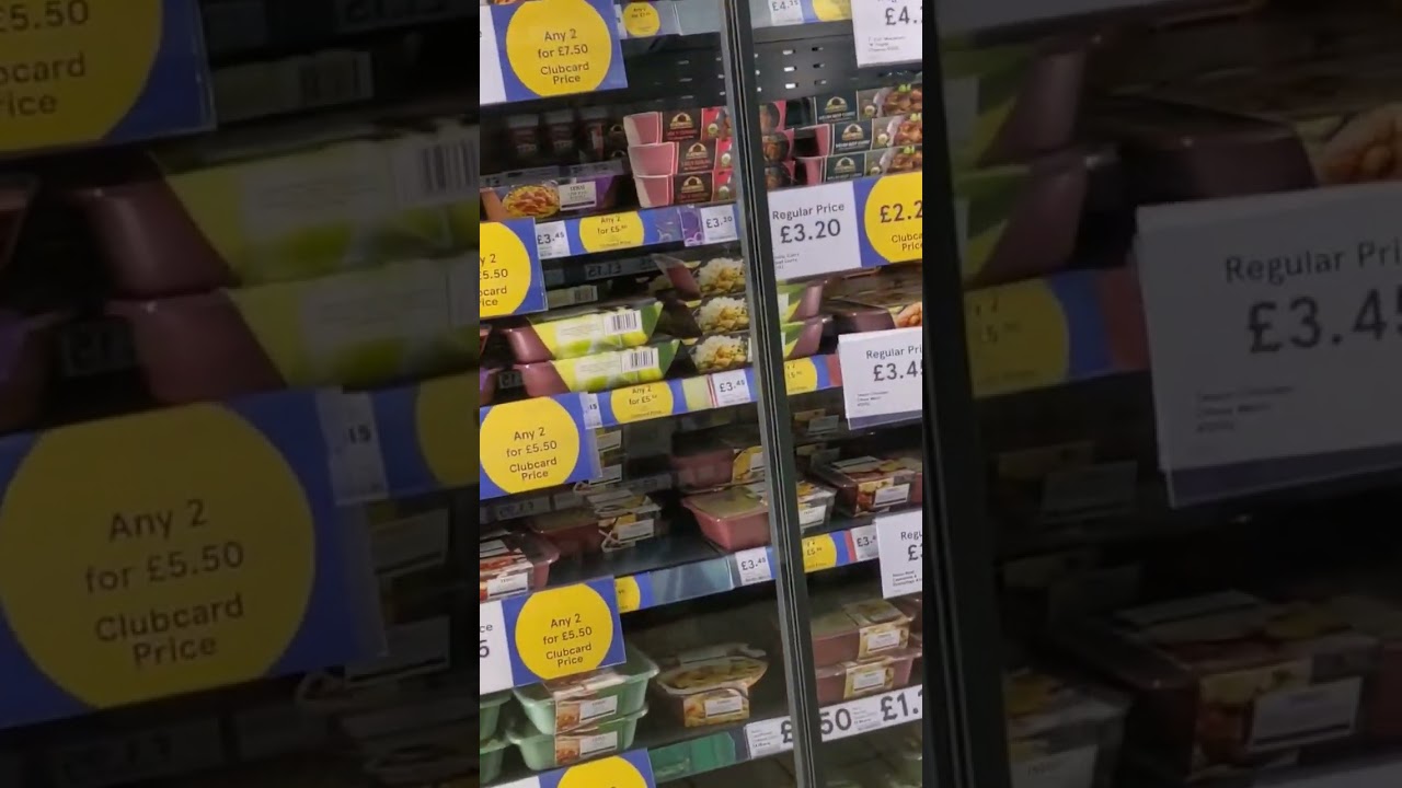 Difference between Regular Price and Club Card Price At Tesco #uk #trending #trendingshorts #travel