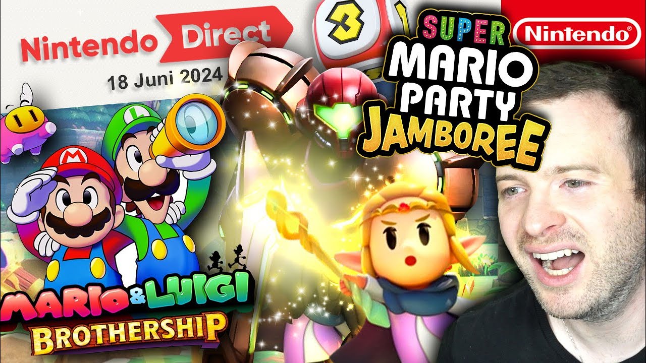🔴 NINTENDO DIRECT 18.06.2024 🎇 Domtendos Reaktion