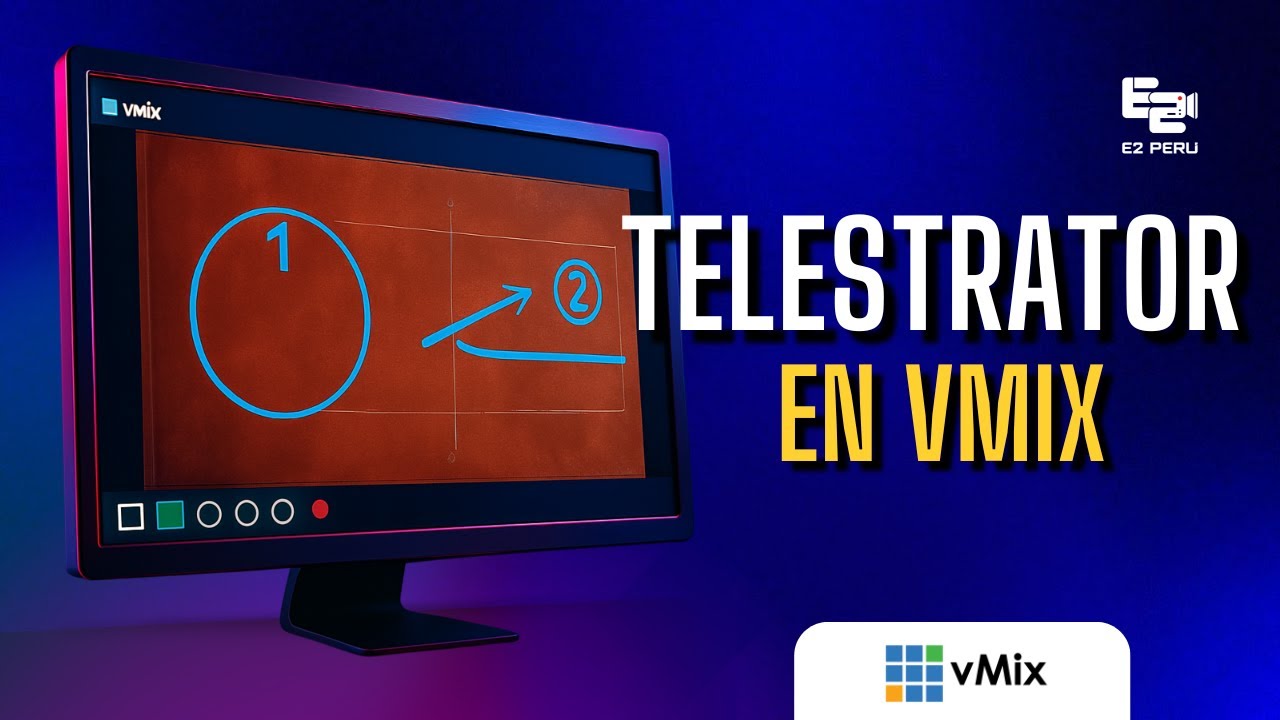 Telestrator en vMix 28 | Dibuja sobre tu transmisi&oacute;n