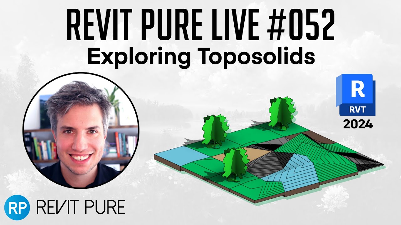 Exploring Toposolids in Revit 2024 | Revit Pure Live #052
