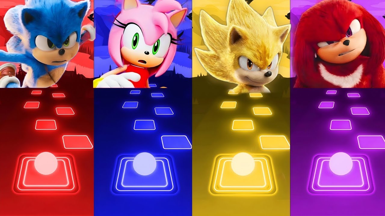🔴 Sonic SUPER 😱 OTHER HEDGEHOG 3 Tiles Hop 🎯 Cedm rush 🟢 #91