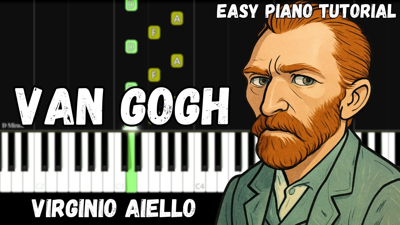 Virginio Aiello - Van Gogh (Easy Piano Tutorial)