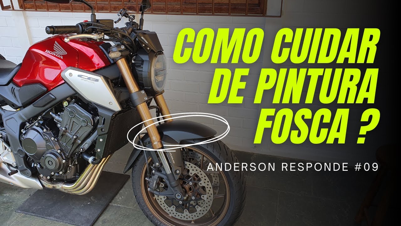 COMO CUIDAR DE PINTURA FOSCA E QUAL PRODUTO UTILIZAR - ANDERSON RESPONDE #09