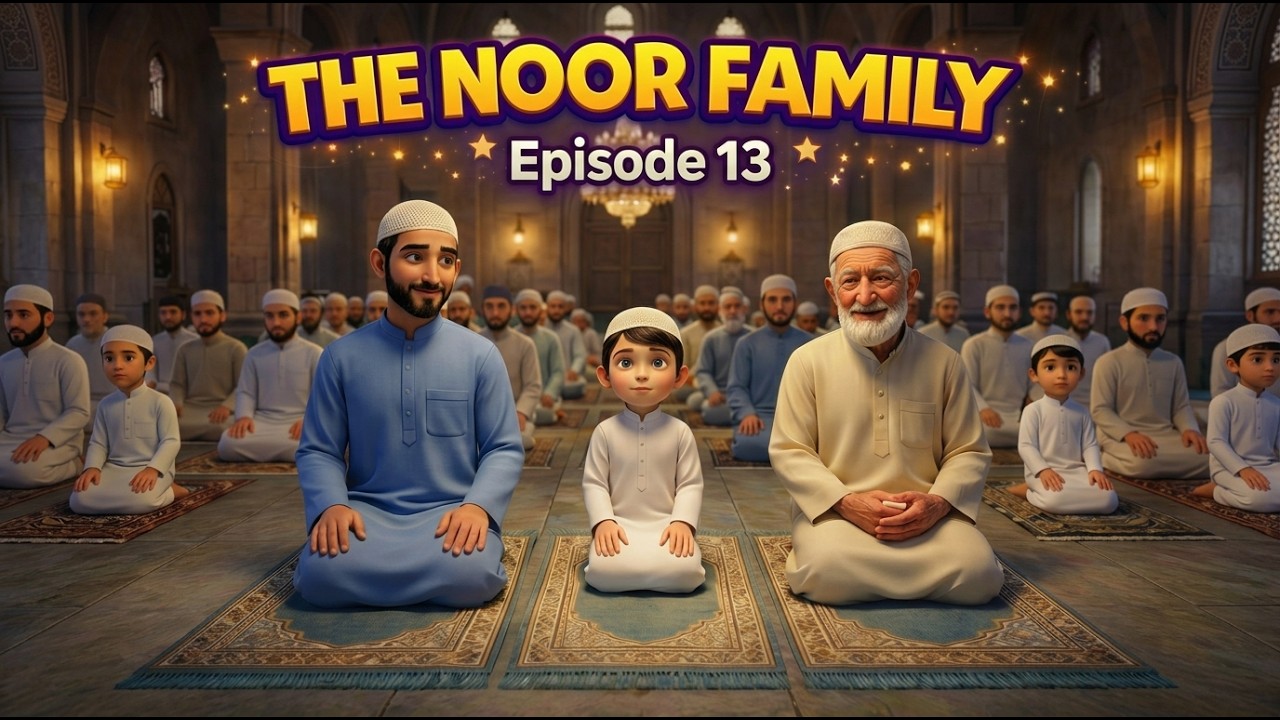 What is Taraweeh? | Taraweeh Prayer Explained for Kids | The Noor Family Episode 13