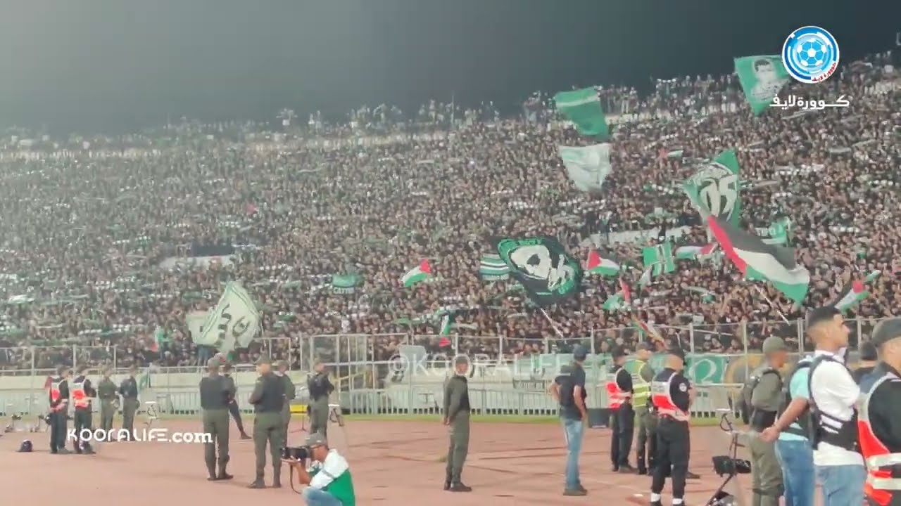 جمهور الرجاء بصوت عالي 