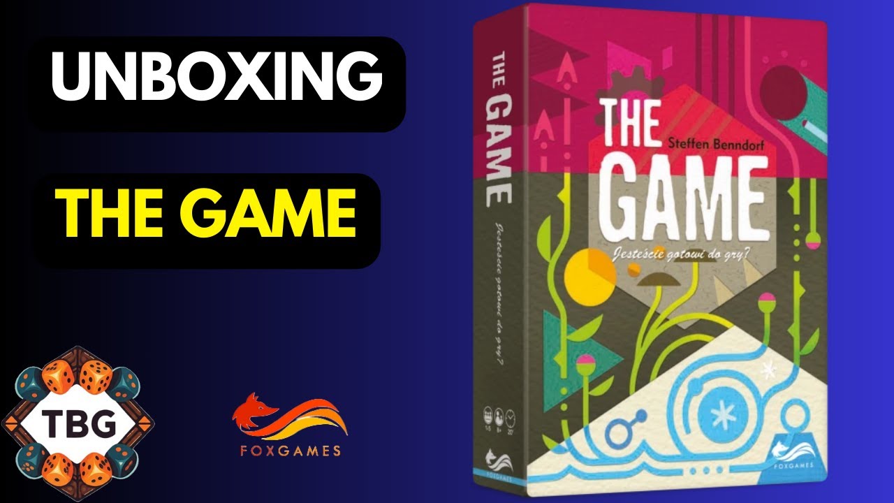 The Game | Unboxing | gra planszowa karciana kooperacyjna