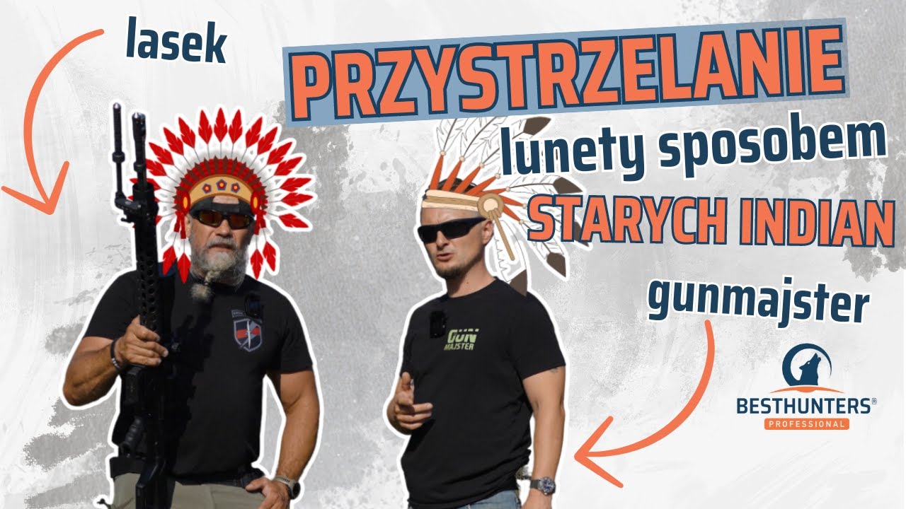 Sposoby starych Indian 🎯 na przystrzelanie lunety 🔭 Lasek z GROM ACADEMY i @gunmajster