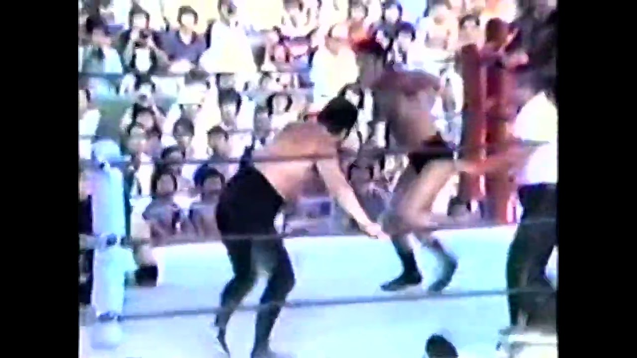 29th of August 1982, Antonio Inoki and Hulk Hogan vs Rusher Kimura and Sgt. Slaughter (Fancam PQ)