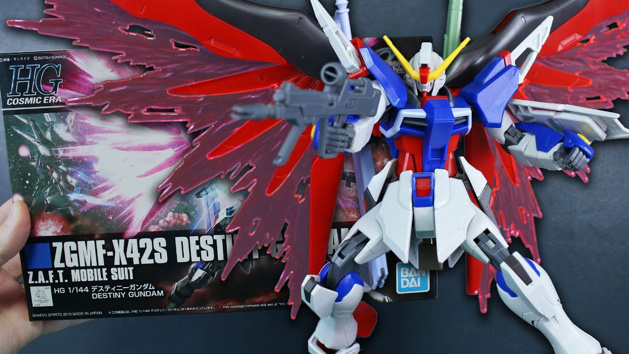 HGCE Destiny Gundam UNBOXING and Review