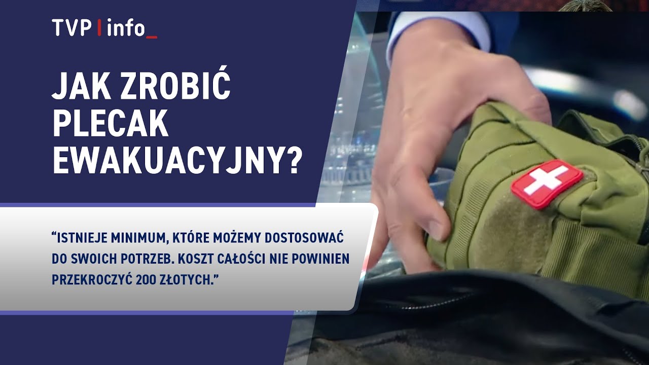 Jak przygotować plecak ewakuacyjny? | #BezpiecznaPolska