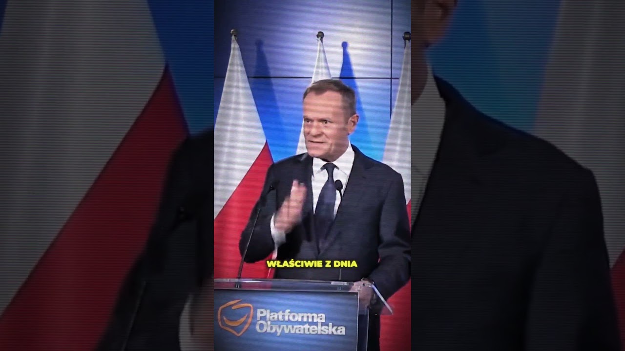 ROZWALCOWAŁ TUSKA JEGO WŁASNYMI SŁOWAMI! #shorts