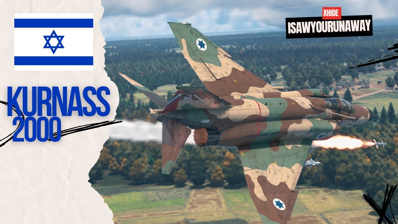 Kurnass 2000 - летаю на худшем фантоме в #warthunder