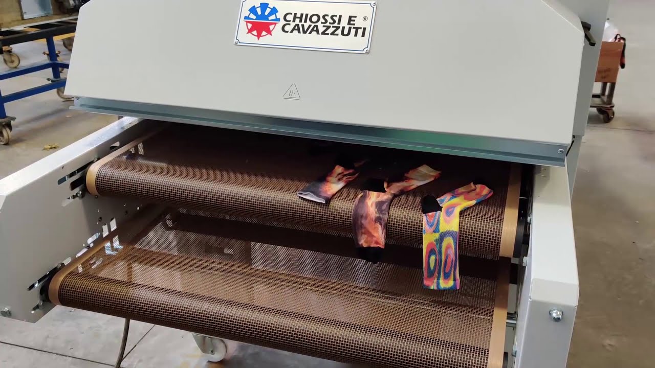 Stampa sublimatica su polyestere e forno ad aria calda