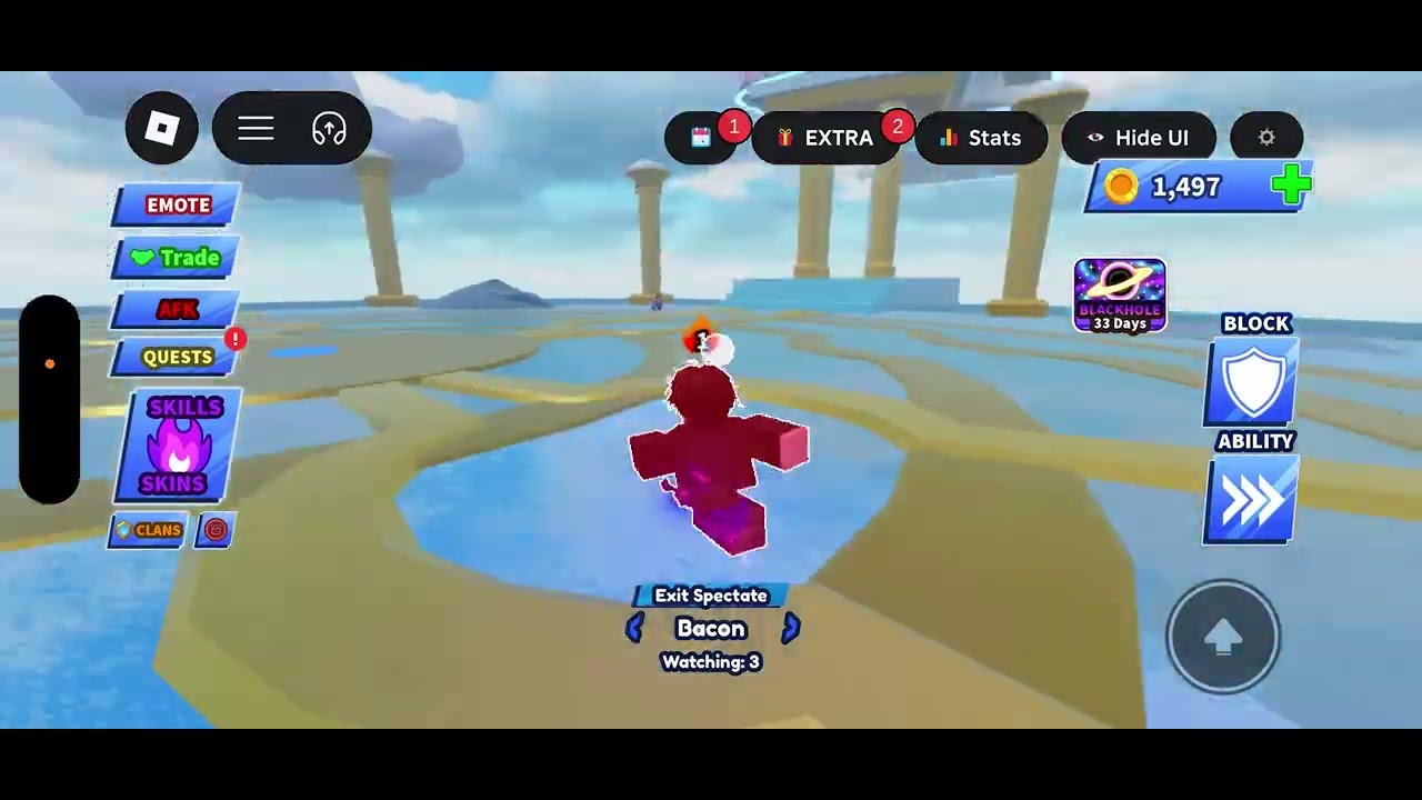Roblox: Playing blade ball with @ShadeTheAntiHero #roblox  #bladeball 