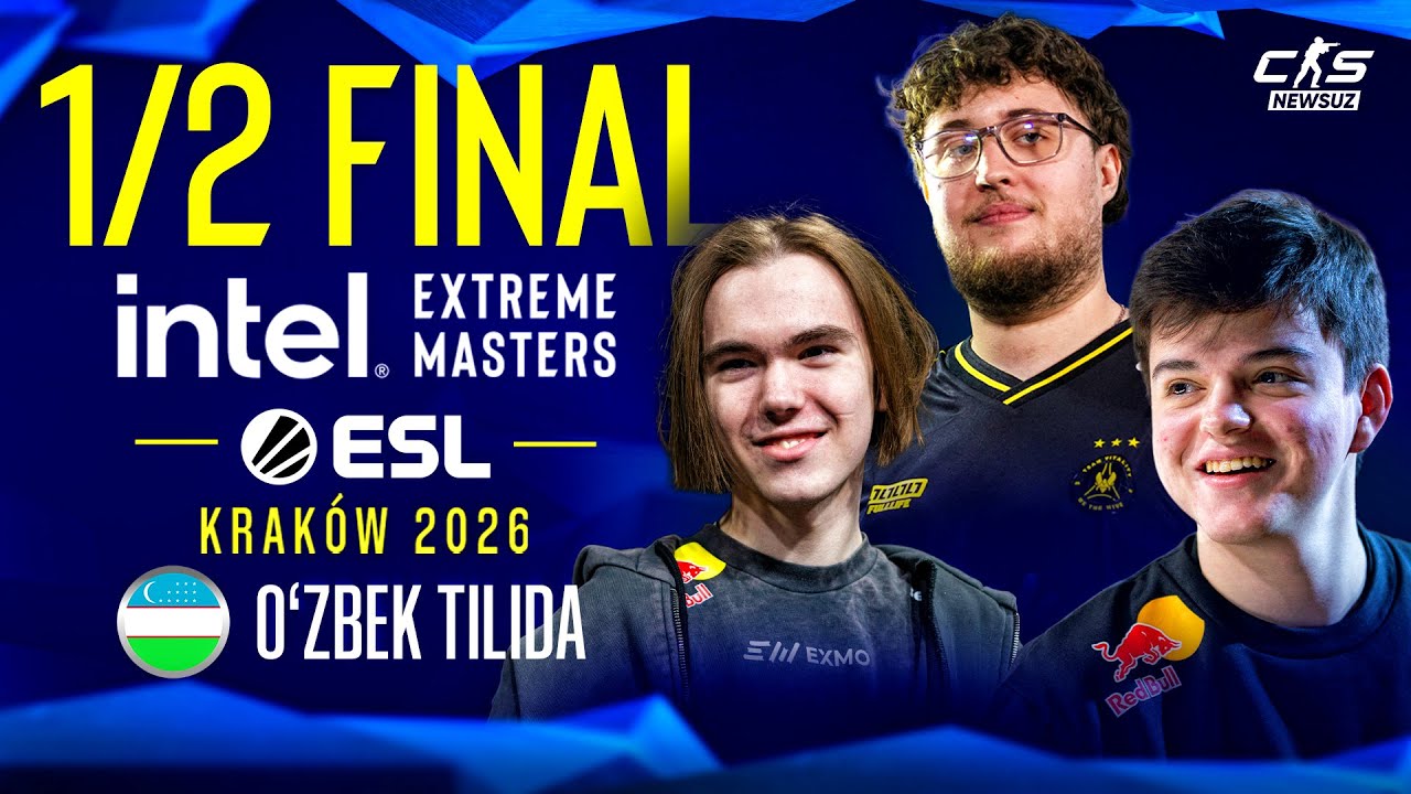 [UZ] 1/2 | IEM KRAKOW 2026 | TEAM SPIRIT vs FURIA | VITALITY vs MOUZ