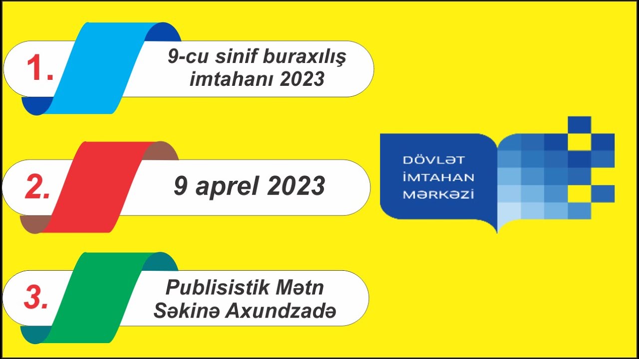 9-cu sinif buraxılış imtahanı / 