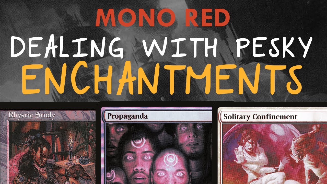How to deal with Enchantments in Mono-Red | MTG | EDH | TIPS