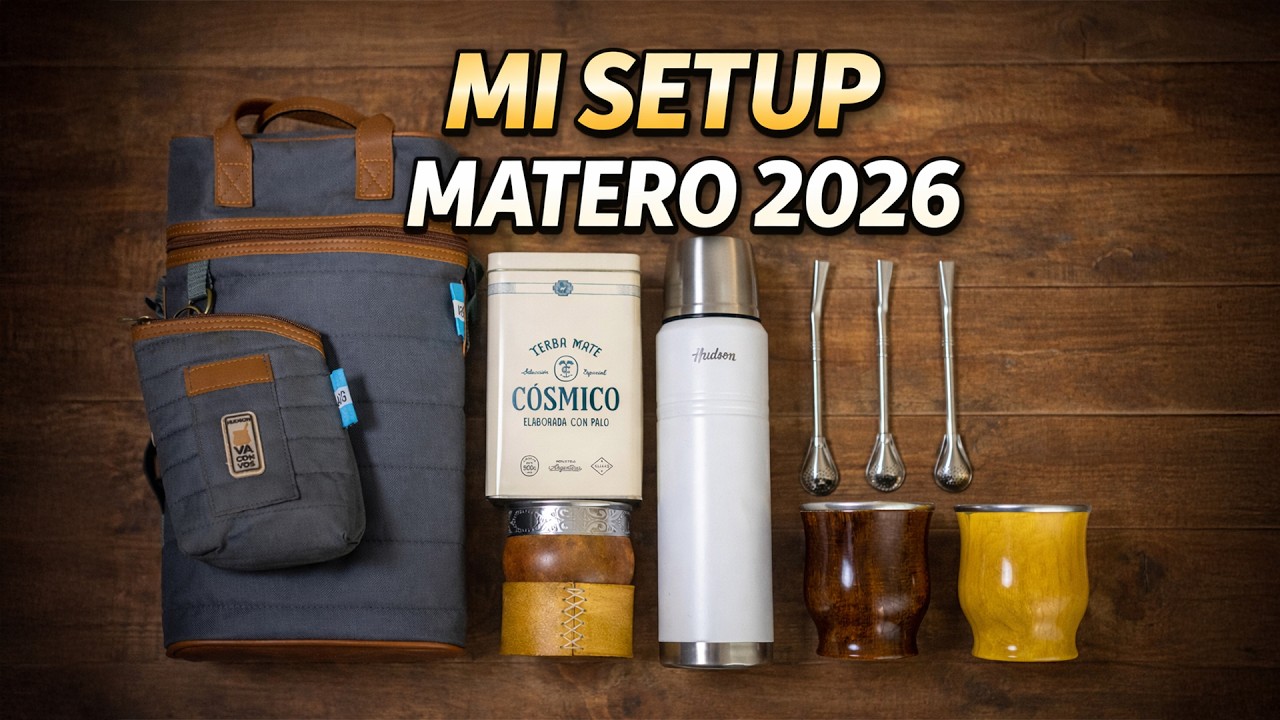 El EQUIPO que uso para GRABAR y para todos los días 🧉 (Mis Elegidos)