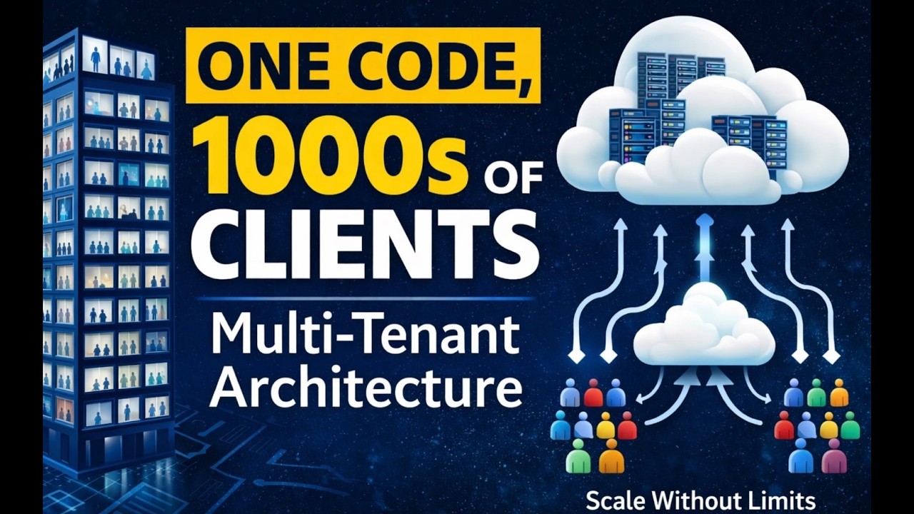 Multi-Tenant SaaS Architecture Explained: How One Platform Serves Thousands