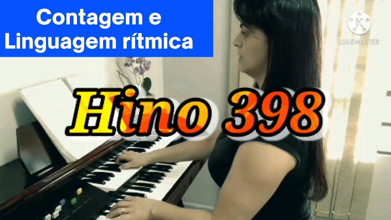Contagem e Linguagem rítmica do hino 398