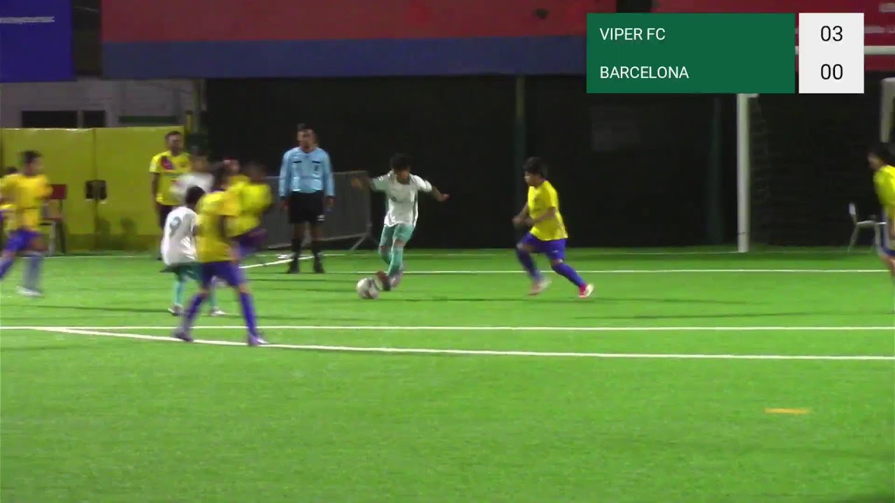 VIPER FC (3) против (0) БАРСЕЛОНА – CAT. 2015 год