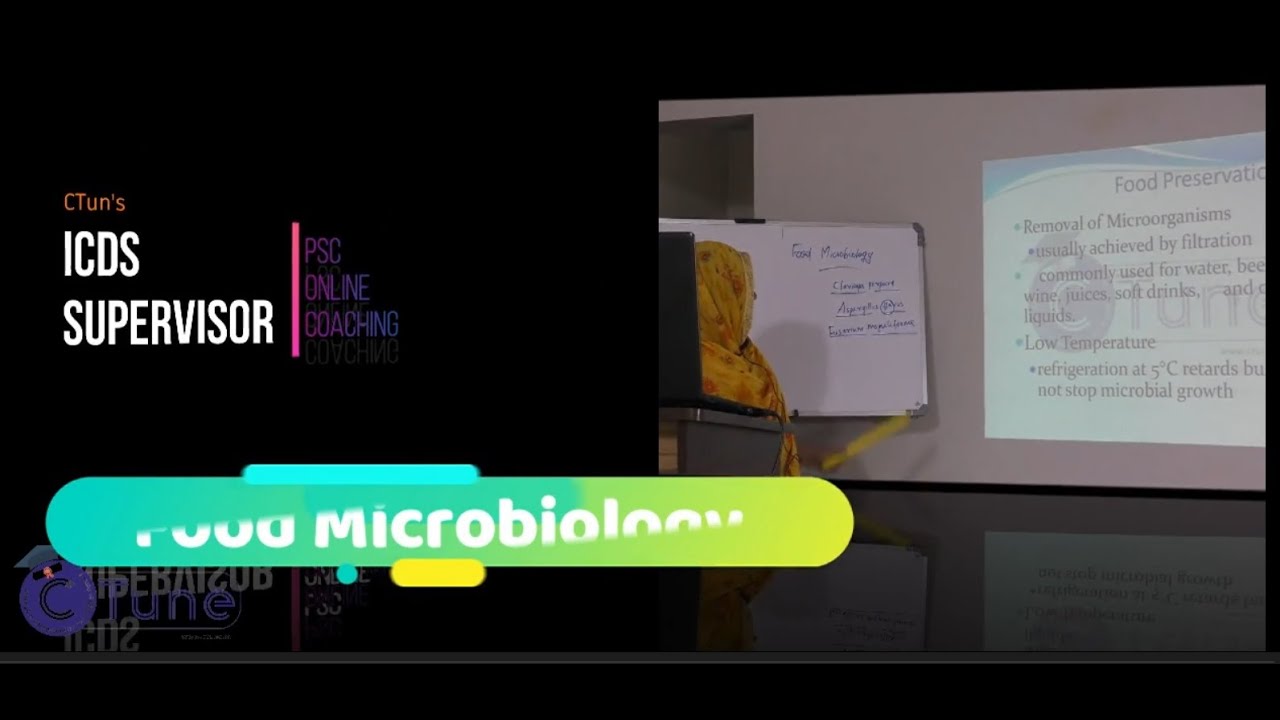 ICDS SUPERVISOR PSC EXAM _HOME SCIENCE_Food Microbiology _  CTune