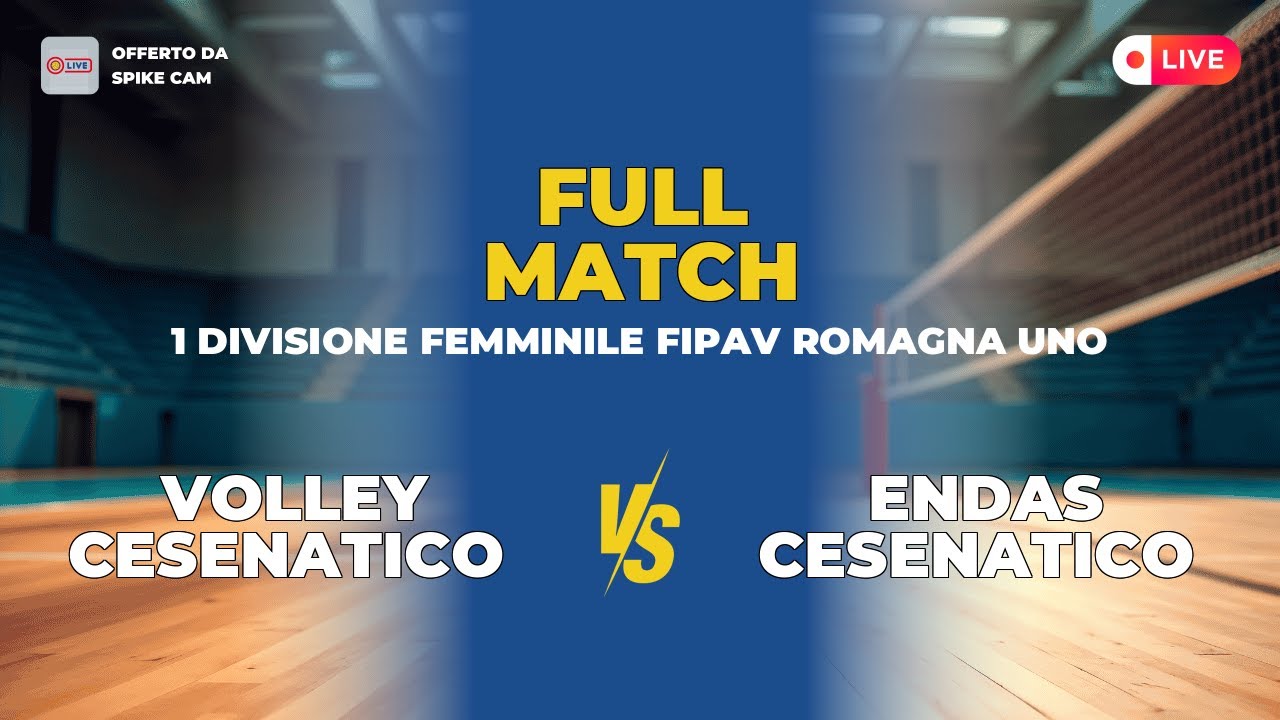 Volley Cesenatico vs Endas Cesenatico | 1 DIVISIONE FEMMINILE FIPAV ROMAGNA UNO