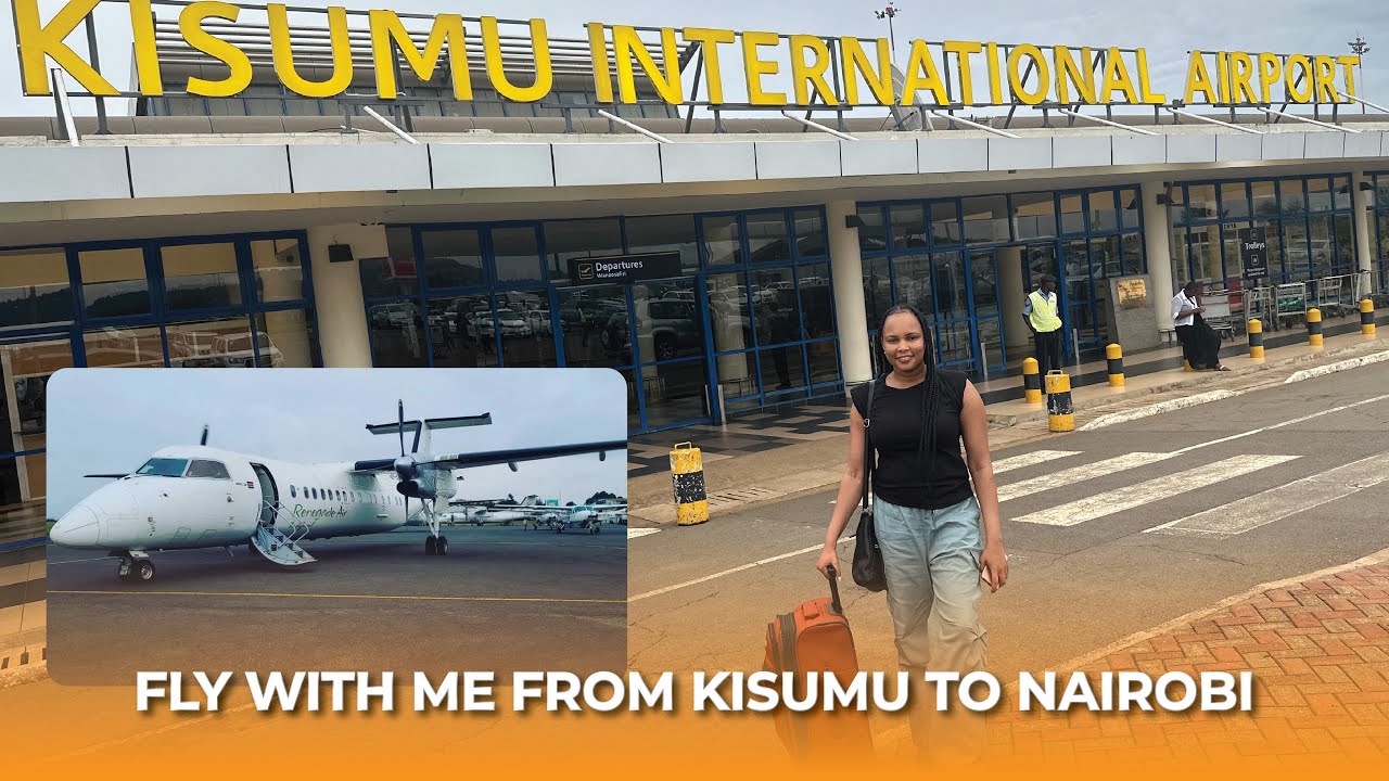 FLY WITH ME FROM KISUMU TO NAIROBI WITH RENEGADE AIR KENYA