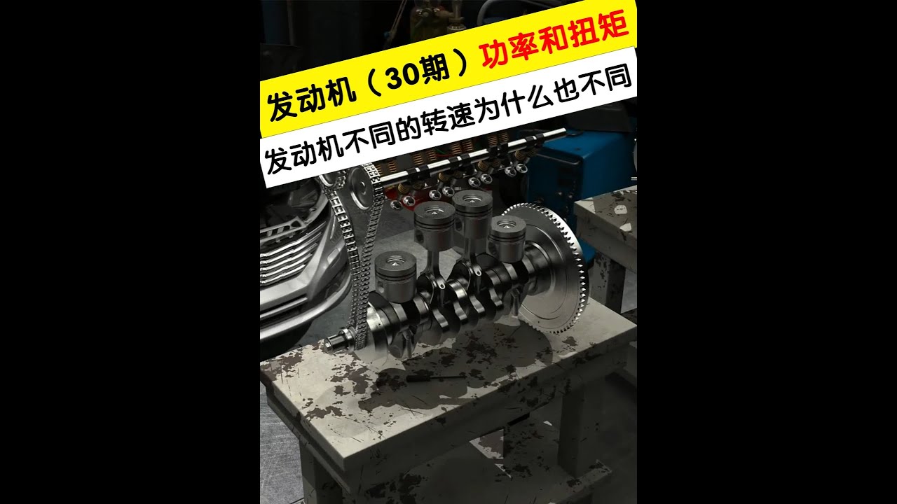 發動機第30期，功率、扭矩、轉速之間的關系，為什么發動機在不同的轉速有不同的扭矩