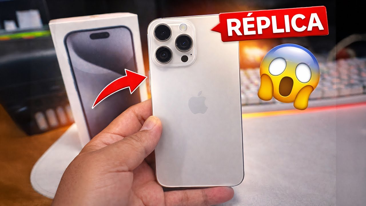 😱  Comprei uma réplica perfeita de um iPhone - ESTOU CHOCADO! CUIDADO COM GOLPES