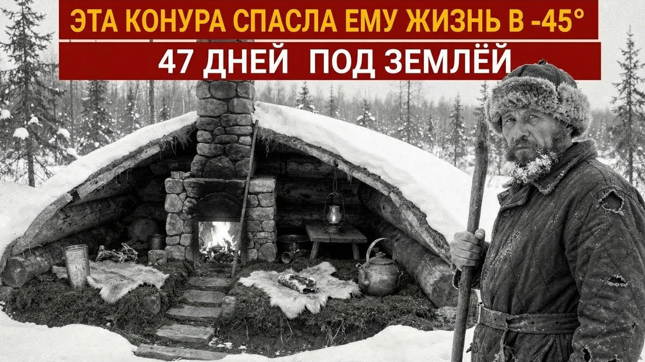 ЗАКОПАЛСЯ ЖИВЬЁМ И ВЫЖИЛ. 47 дней в подземной норе | Побег из ГУЛАГа 1948