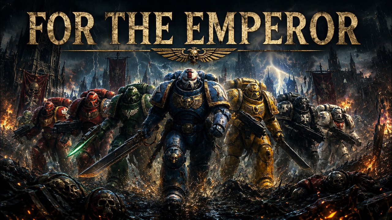 Warhammer40k ASTARTES - FOR THE EMPEROR