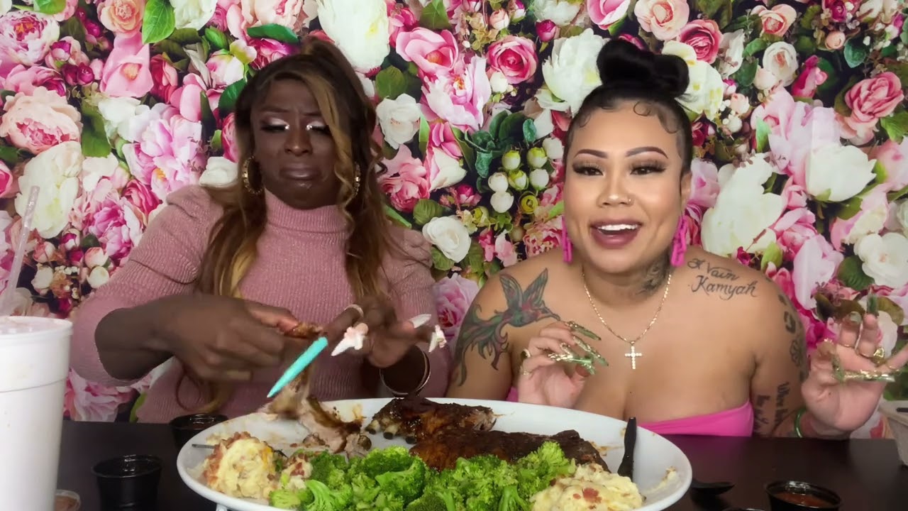 Honey Chipotle BBQ ribs w/ Lovely Mimi from Wild n Out