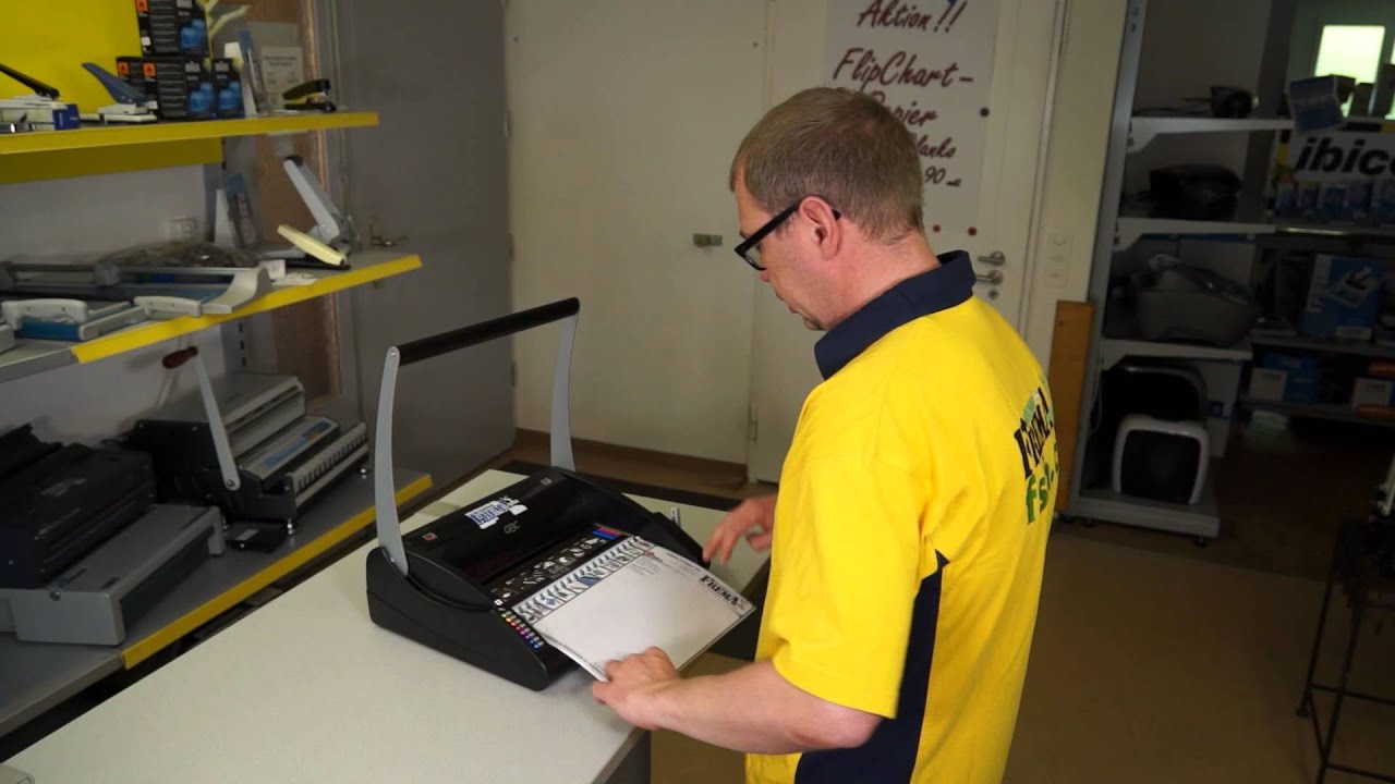 CombBind 200 GBC Plastikbindegerät Zum Blätter Binden