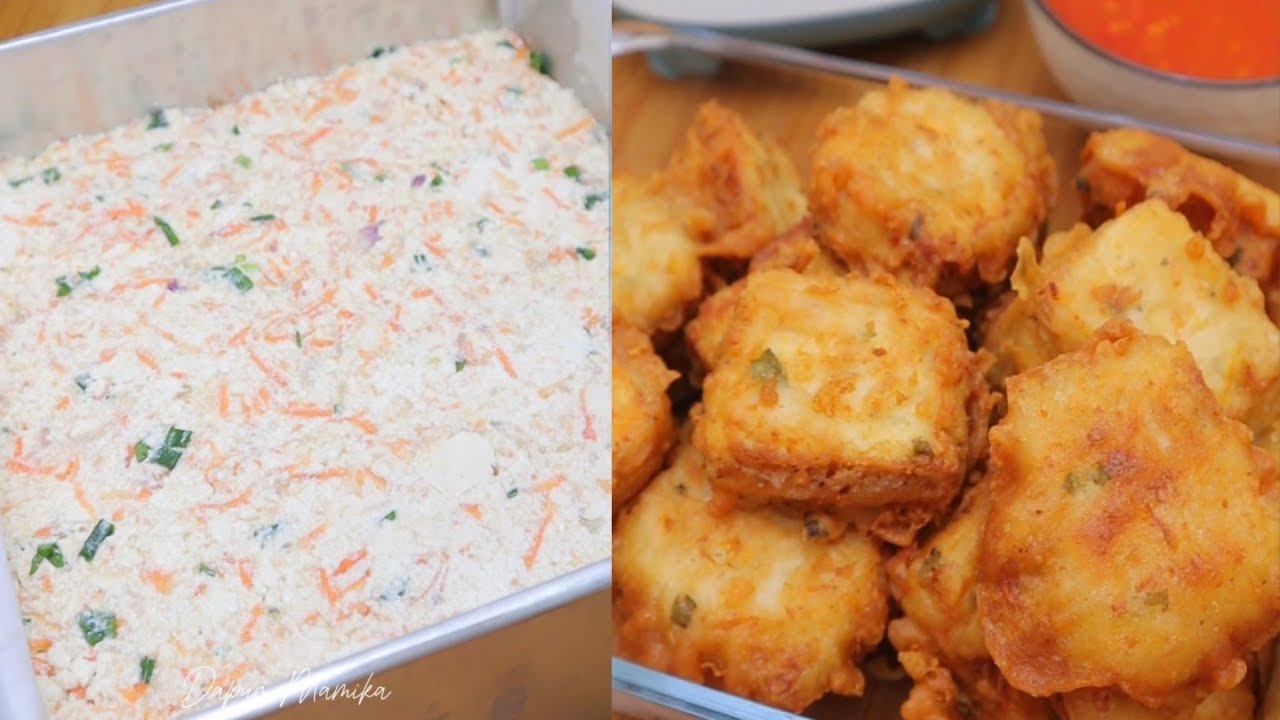 Anti ribet !! Bikin Tahu isi versi simple tahu ayam tepung dan sau sambal pedas manis