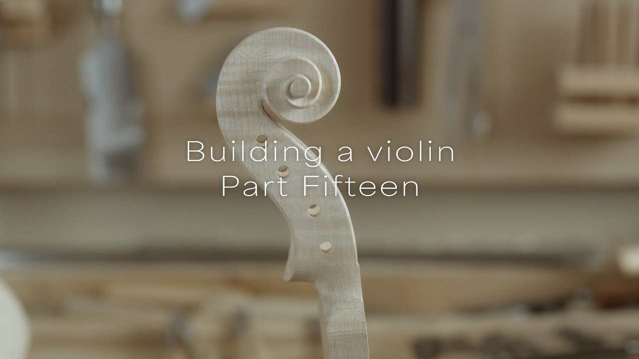 Project | Building a Violin : Part 15, the scroll