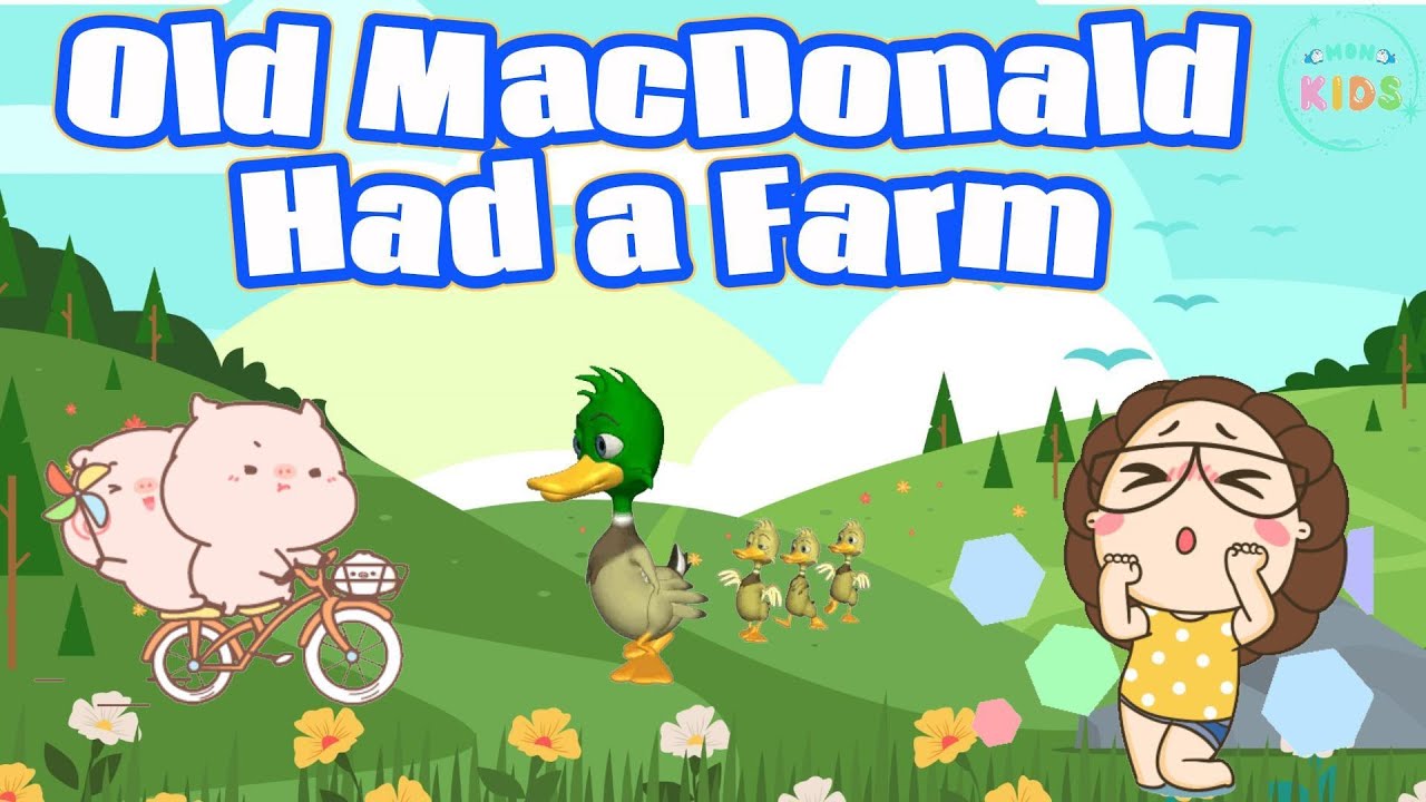 Super Simple Songs ♫ Old MacDonald Had A Farm 🐖 Kids Songs